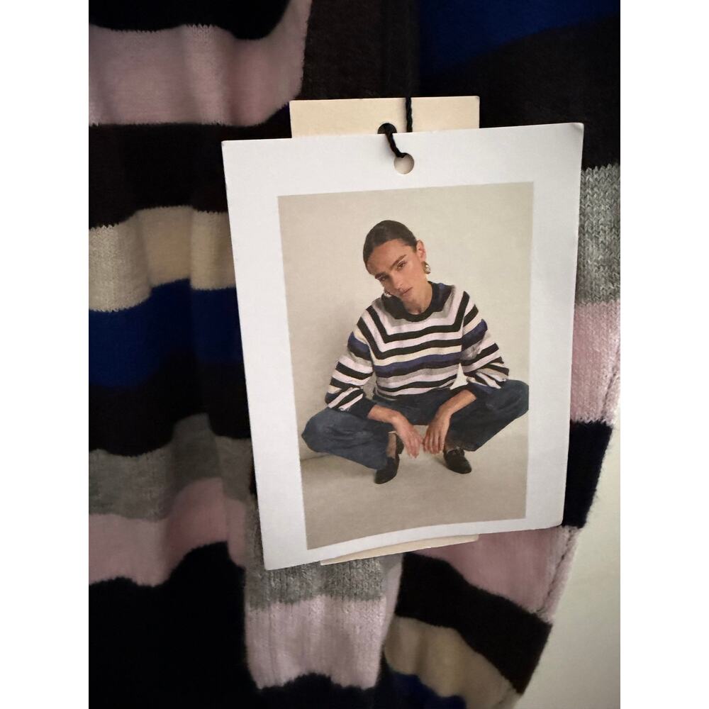 New Nation La yanni stripe sweater $238 sz M - Picture 5 of 5